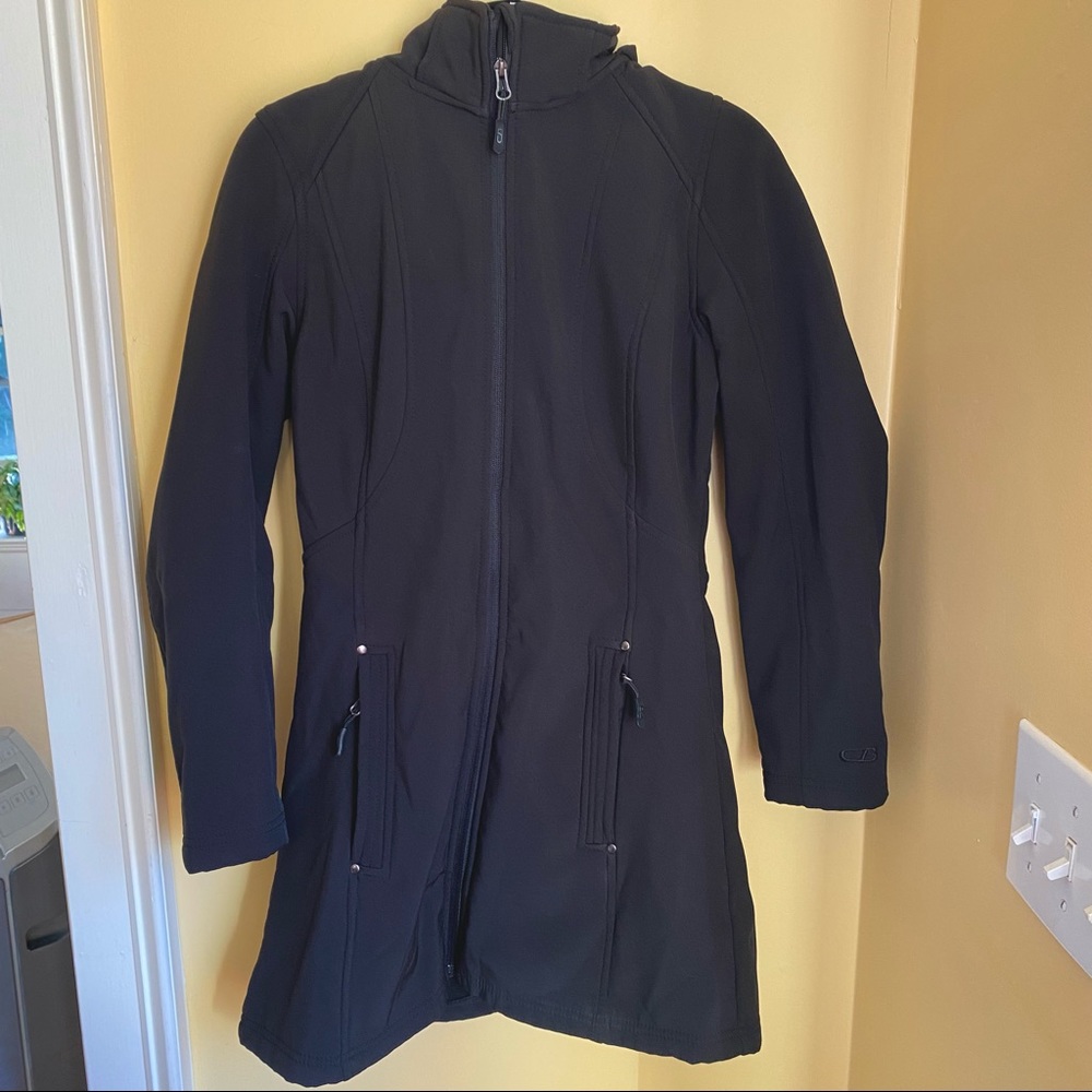 CB Softshell Urban Trench Coat w/ Detachable Hood